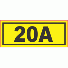 Tok - 20A - pola 6 nalepk