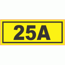 Tok - 25A - pola 6 nalepk