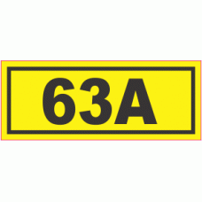 Tok - 63A - pola 6 nalepk