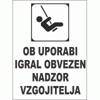 Ob uporabi igral obvezen nadzor vzgojitelja