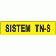 Sistem zaščite TN-S - pola 10 nalepk